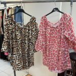 Gypsy Top in Leopard Print - Rose Lee