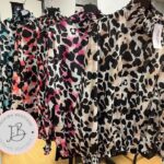 Leopard Print Top with Colour - The Harlequin Range