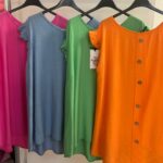 Summer Tops With Button down Back Tutti Fruity Range