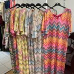 Zig Zag Print Aztec Style Midi Dress - One Size 10 - 16 - Zara Range