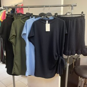 Shorts Co Ord Set with Side Tie - Mary Anne Range