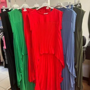 Evening Wear Co Ord Set Pleated Style - Patsy Range