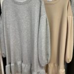 Ladies Sweatshirt with tiered bottom and cuffed Sleeves - Skyla Range