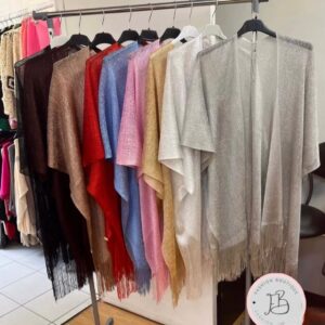 Glitter Kaftan Cover Up Ideal for Holidays or Beach Multiple Colours - Darcie Range