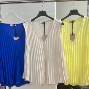 Pleated Floaty Vest Top Cool Ideal for Summer - Carrie Range