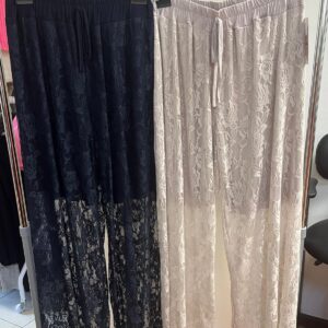 Lace Style Trousers with Cover up Shorts Underneath - Trinny Range
