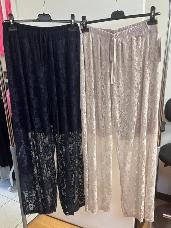 Lace Style Trousers with Cover up Shorts Underneath - Trinny Range