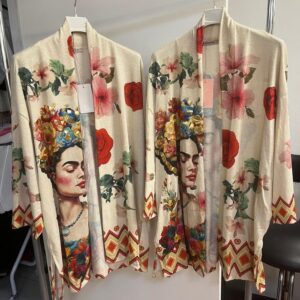 Ladies Oriental Style Cardigan Light Weight Oversized - Geisha Range