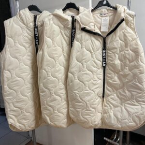 Quilted Puffer Ladies Gilet with Hood Body Warmer with Full Zip - Gill Range