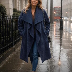 Ladies Wool Coat / Wrap Jacket Winter Wear - Winnie Range